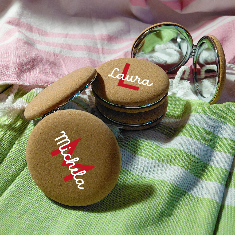 Specchietto sughero Tondo