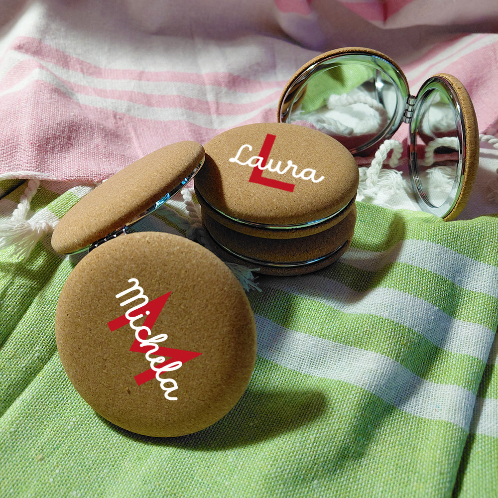 Specchietto sughero Tondo