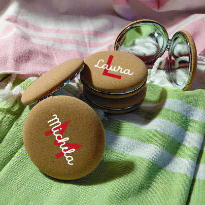 Specchietto sughero Tondo