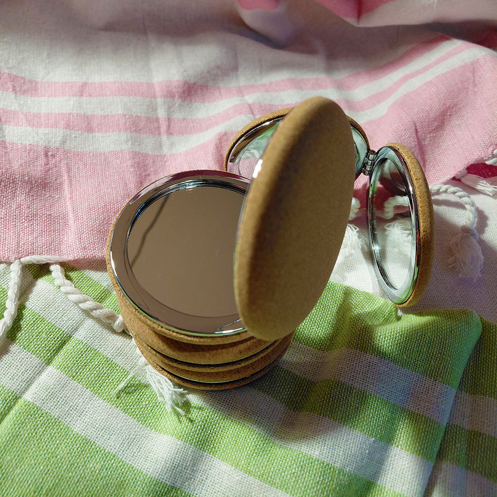 Specchietto sughero Tondo