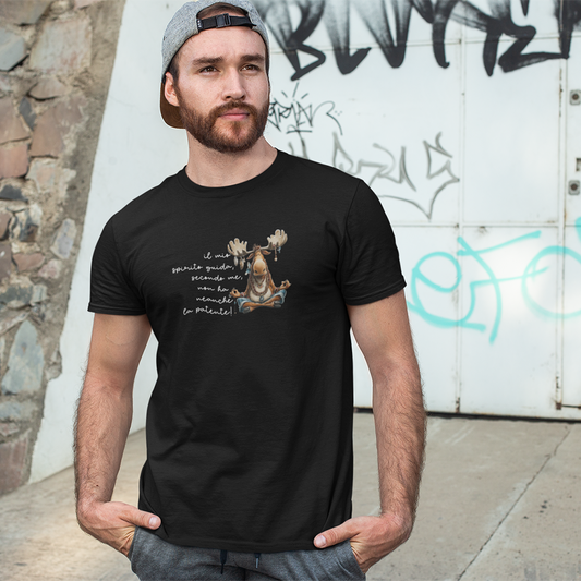 T-shirt Il Mio Spirito Guida Non Ha Neanche la Patente