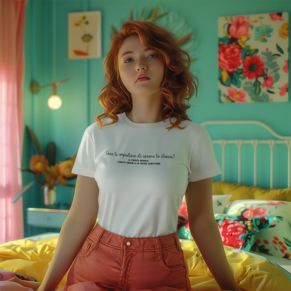 T-shirt Cosa Ti Impedisce di Essere Te Stessa o Te Stesso?