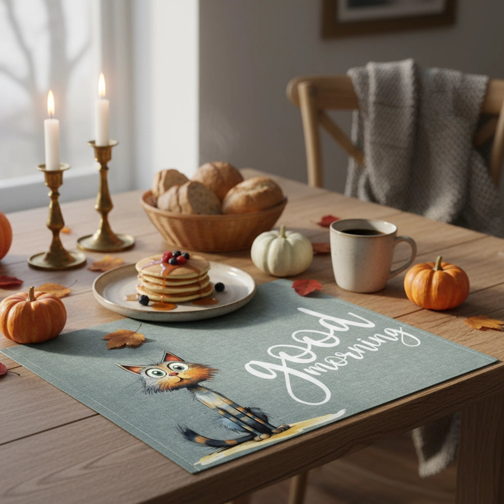 tovaglietta colazione con grafica