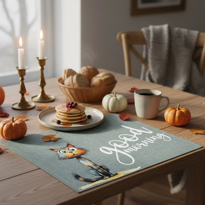 tovaglietta colazione con grafica