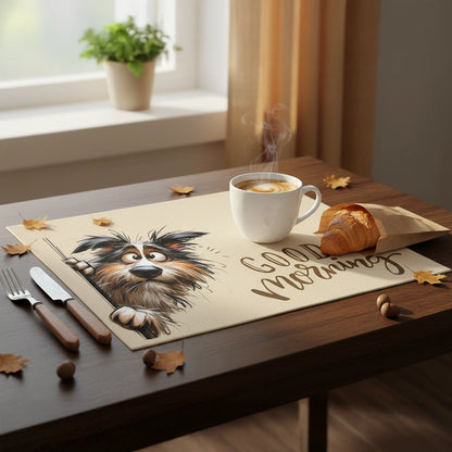 tovaglietta colazione con grafica