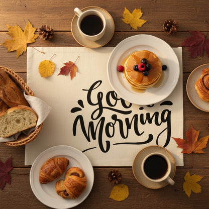 tovaglietta colazione con grafica